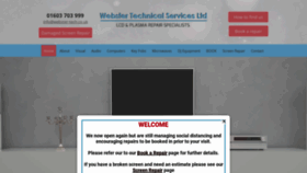What Webster-tech.co.uk website looked like in 2021 (2 years ago)