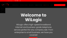 What Wilogic.com website looked like in 2021 (2 years ago)