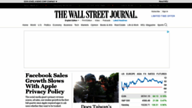 What Wsj-asia.com website looked like in 2021 (2 years ago)