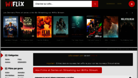 What Wiflix.re website looked like in 2021 (2 years ago)