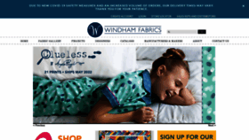What Windhamfabrics.com website looked like in 2021 (2 years ago)