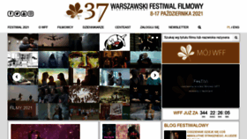 What Wff.pl website looked like in 2021 (2 years ago)