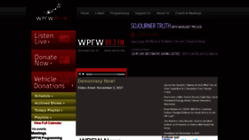 What Wpfw.org website looked like in 2021 (2 years ago)