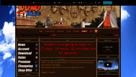 What Wono-cj.net website looked like in 2021 (4 years ago)