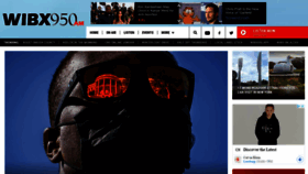 What Wibx950.com website looked like in 2021 (3 years ago)