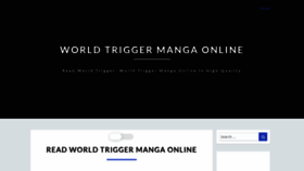 What Worldtriggermanga.com website looked like in 2021 (2 years ago)