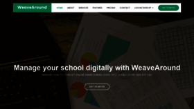 What Weavearound.com website looked like in 2021 (2 years ago)