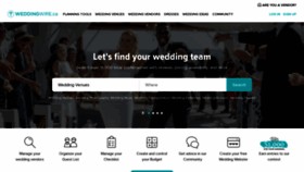 What Weddingwire.ca website looked like in 2021 (2 years ago)
