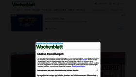 What Wochenblatt-dlv.de website looked like in 2021 (2 years ago)