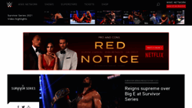 What Wwe-tv.com website looked like in 2021 (2 years ago)