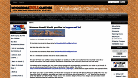 What Wholesaledollclothes.com website looked like in 2021 (2 years ago)