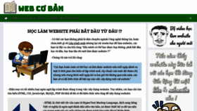 What Webcoban.vn website looked like in 2021 (2 years ago)
