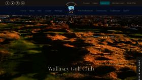 What Wallaseygolfclub.com website looked like in 2021 (2 years ago)