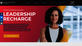 What Wla.edu.au website looked like in 2021 (2 years ago)