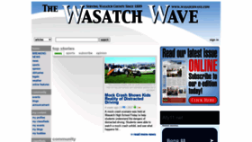 What Wasatchwave.com website looked like in 2021 (2 years ago)