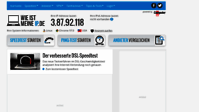What Wieistmeineip.at website looked like in 2021 (2 years ago)