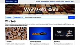 What Wordhelp.com website looked like in 2021 (2 years ago)