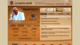 What Www.vatican.va website looked like in 2021 (4 years ago)