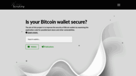 What Walletscrutiny.com website looked like in 2021 (4 years ago)