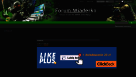 What Wiaderko.com website looked like in 2021 (2 years ago)