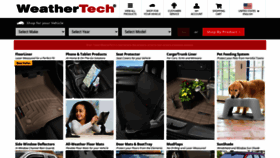 What Weathertech.com website looked like in 2021 (2 years ago)