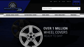 What Wheelcovers.com website looked like in 2021 (3 years ago)