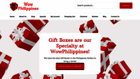 What Wowphilippines.com website looked like in 2021 (2 years ago)