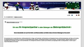 What Wernermader.de website looked like in 2021 (2 years ago)