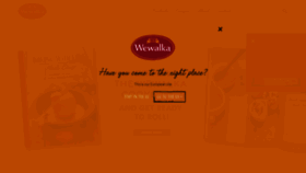 What Wewalka.at website looked like in 2021 (2 years ago)