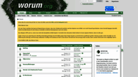 What Worum.org website looked like in 2021 (2 years ago)