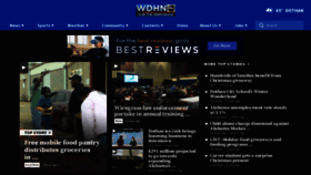 What Wdhn.com website looked like in 2021 (2 years ago)