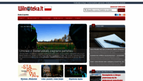 What Wilnoteka.lt website looked like in 2021 (4 years ago)