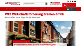 What Wfb-bremen.de website looked like in 2021 (2 years ago)