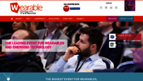 What Wearabletechnologyshow.net website looked like in 2022 (2 years ago)