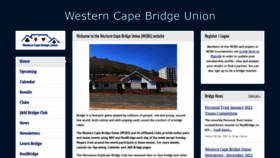 What Wcbridge.co.za website looked like in 2022 (2 years ago)