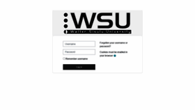 What Wiseup.wsu.ac.za website looked like in 2022 (2 years ago)