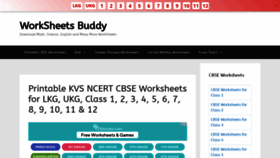 What Worksheetsbuddy.com website looked like in 2022 (2 years ago)