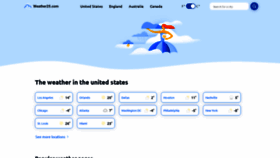What Weather25.com website looked like in 2022 (2 years ago)