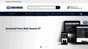 What Websitehazirla.com website looked like in 2022 (2 years ago)
