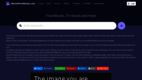 What Watch4freemovies.com website looked like in 2022 (2 years ago)