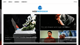 What Web-professor.net website looked like in 2022 (2 years ago)
