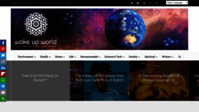 What Wakeup-world.com website looked like in 2022 (2 years ago)