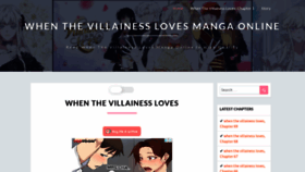 What Whenthevillainessloves.com website looked like in 2022 (2 years ago)