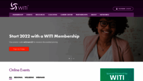 What Witi.com website looked like in 2022 (2 years ago)