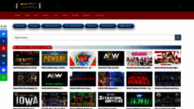 What Watchprowrestling.com website looked like in 2022 (2 years ago)