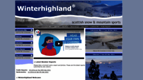 What Winterhighland.info website looked like in 2022 (2 years ago)