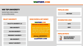 What Wbstudy.com website looked like in 2022 (2 years ago)