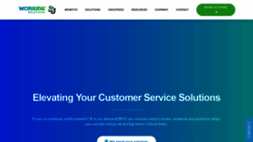 What Workingsolutions.com website looked like in 2022 (2 years ago)