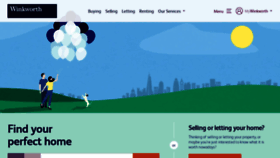 What Winkworth.co.uk website looked like in 2022 (2 years ago)