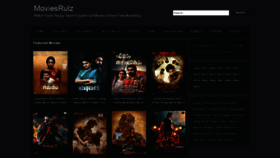 What Ww18.moviesrulz.net website looked like in 2022 (2 years ago)
